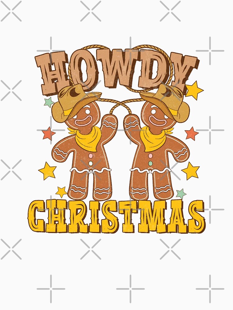 Howdy Christmas | Groovy Christmas | Retro Western Christmas by showersxflowers