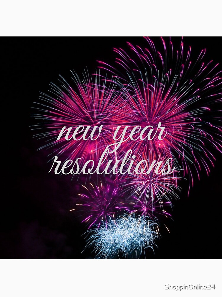 Copy of Copy of new year resolutions by ShoppinOnline24