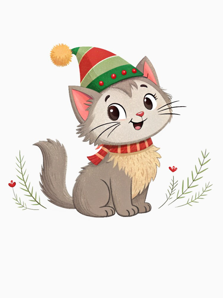 Jólakötturinn (Yule Cat) 39 by AIfolklore