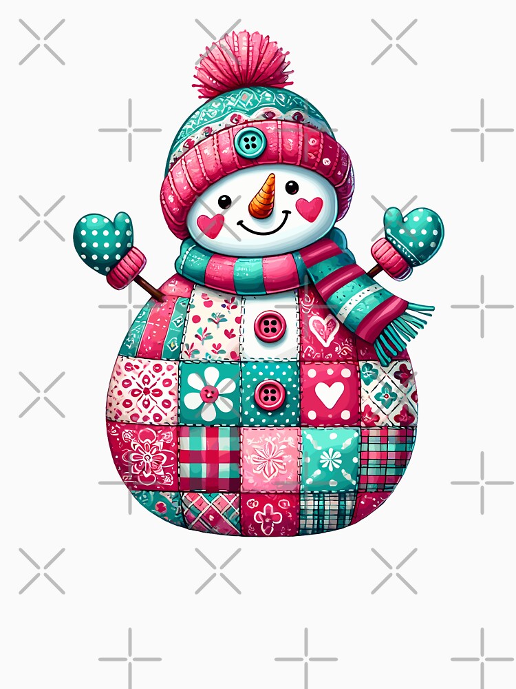 Snowman Cute Christmas Winter by styleonestaa