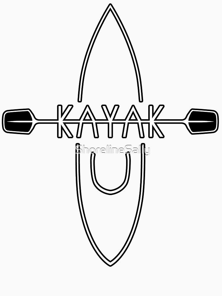 Kayak - white by ShorelineSally