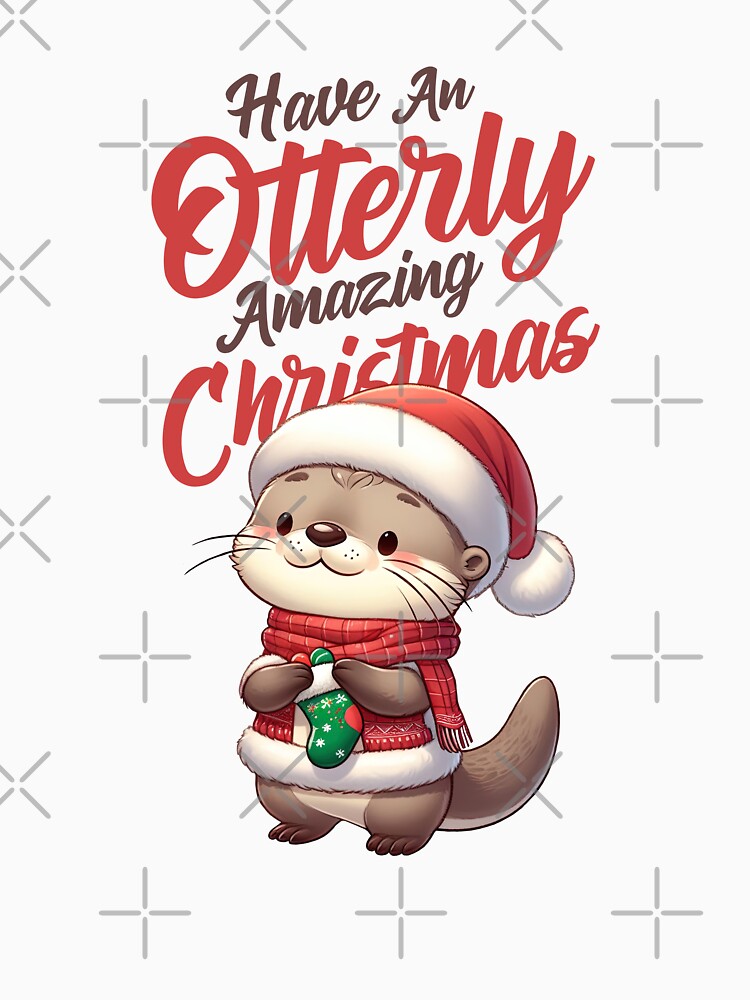 Have an Otterly Amazing Christmas by KAI-Studio