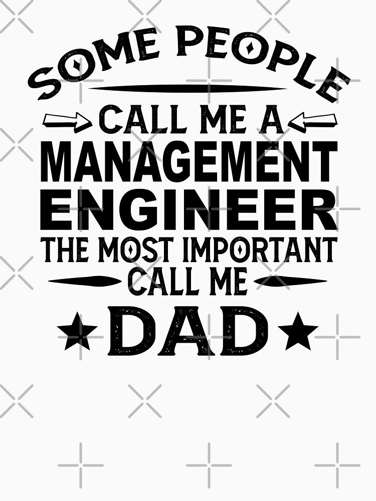 management engineer Father Dad T-shirt gift for father's Day management engineer Dad Father's Day, management engineer Dad Hudband Christmas Gift by xlnv