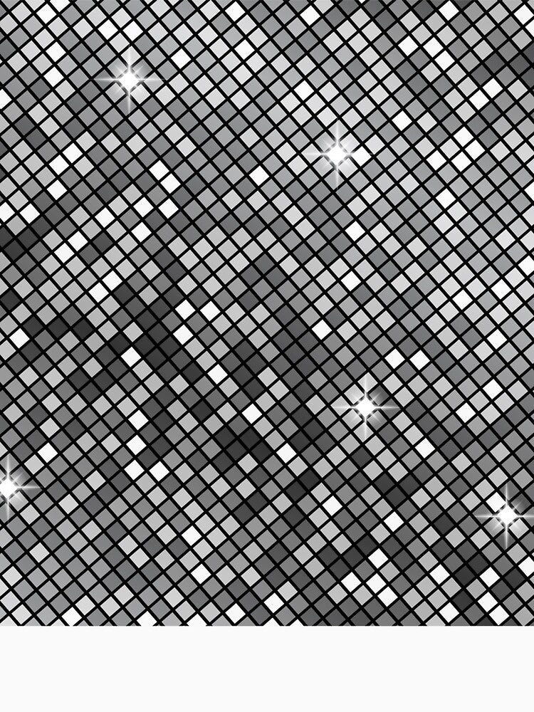 Silver Glittering Disco Ball by newburyboutique