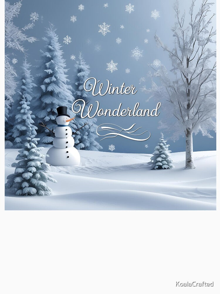Winter Wonderland Snowman by KoalaCrafted