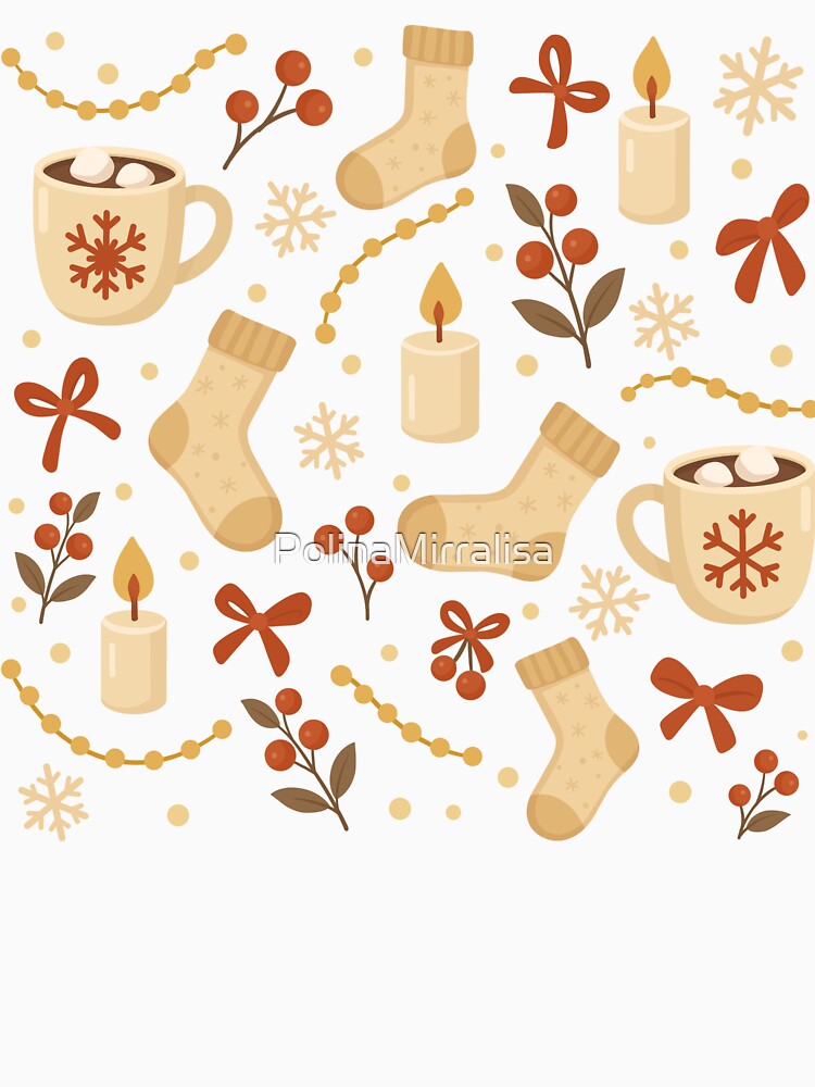 Cozy Holiday Pattern by PolinaMirralisa