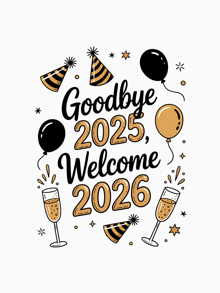 Happy New Year 2026 New Year Background Disco Ball by FaithAbbott
