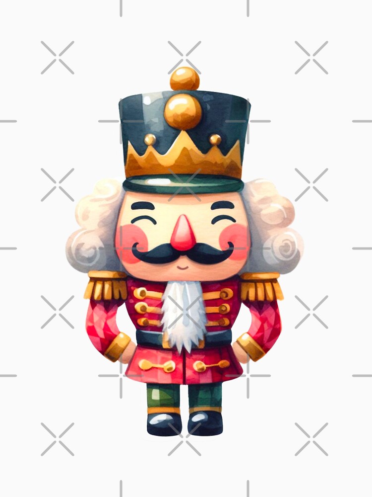 Cartoon Nutcracker Watercolor Design by Star-Fragment