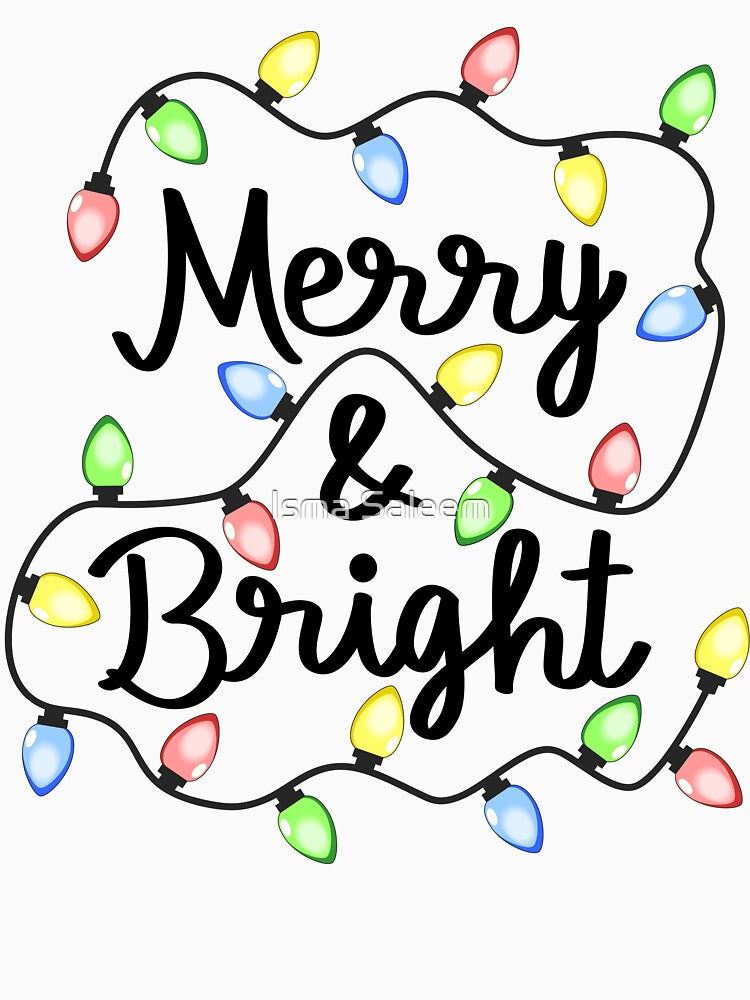 Merry And Bright by Isma Saleem