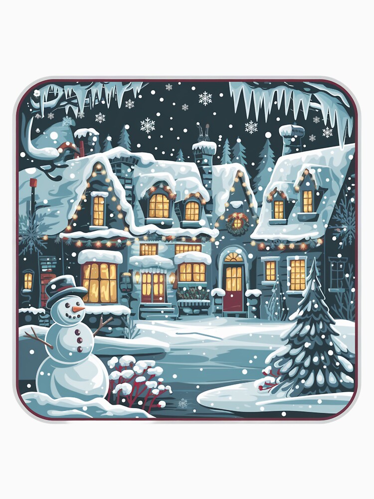 Winter Wonderland Village by Lelum senadeera