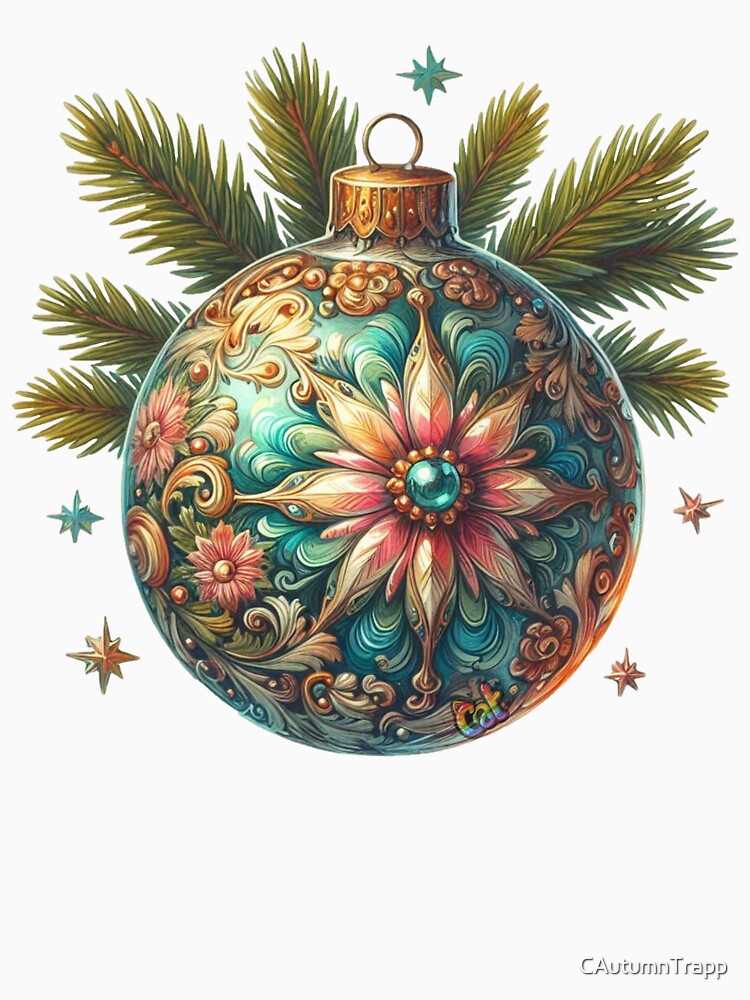 Pastel Paradise Ornament by CAutumnTrapp