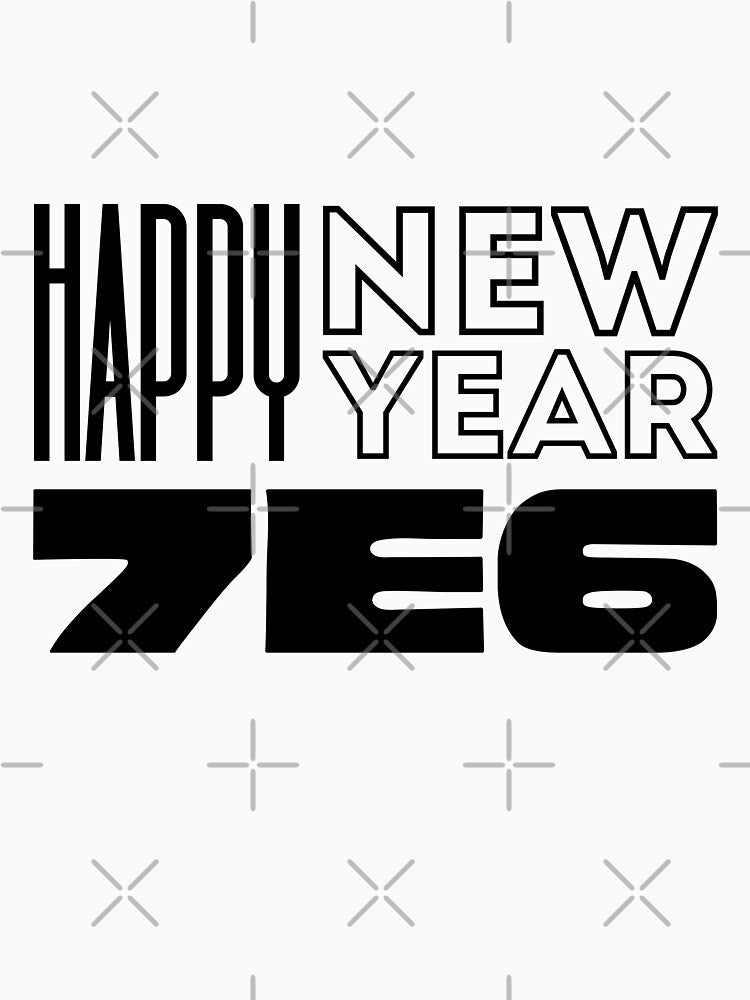 Happy New Year 2022 hexadecimal by trendingatees