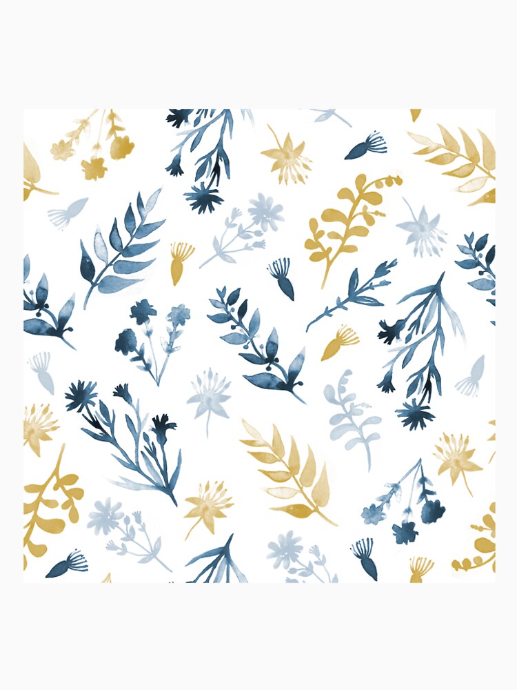 Botanical Watercolour Pattern by dinuty