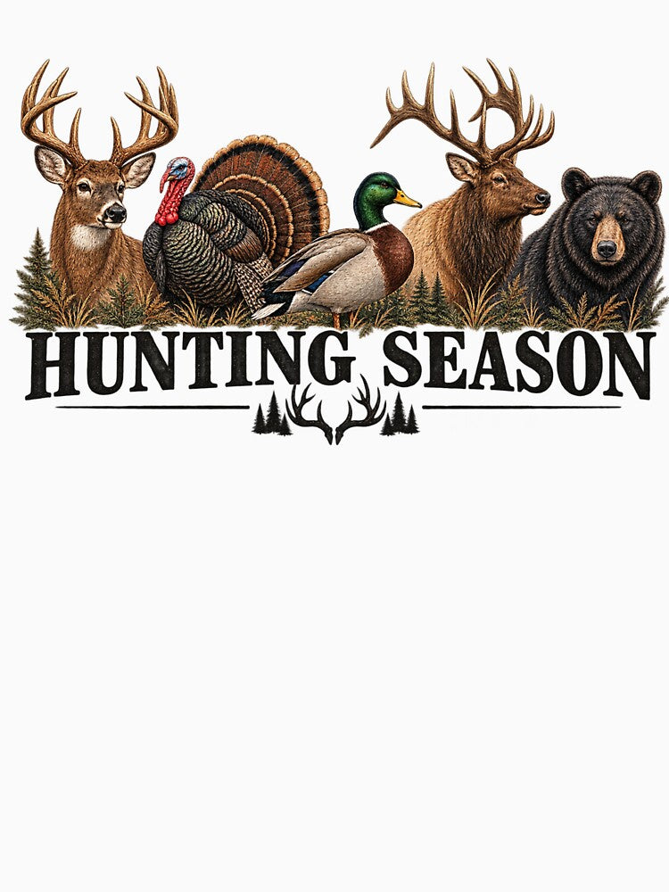 Hunting Season Deer Turkey Duck by Shopex10