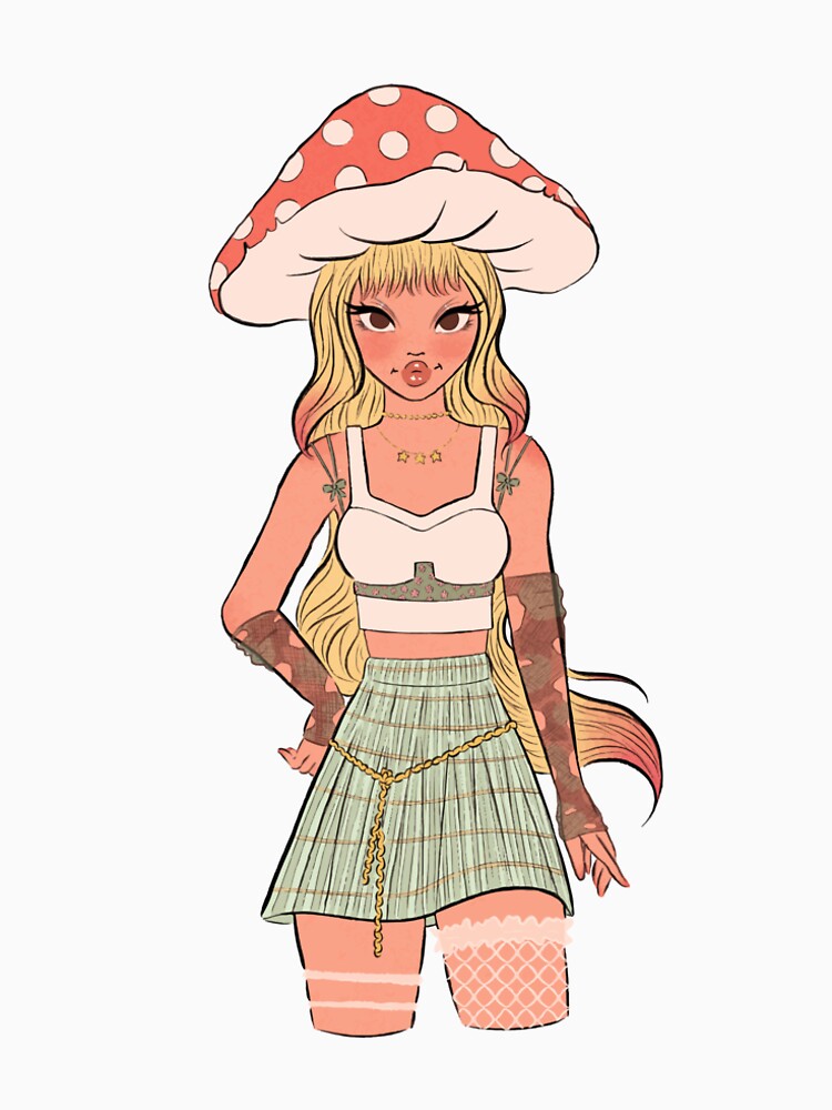 Mushroom Girl by tulipicetea
