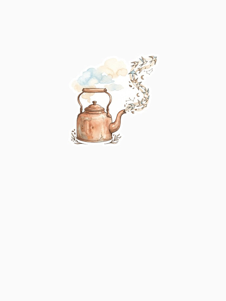 Steaming Copper Kettle by InkPixell