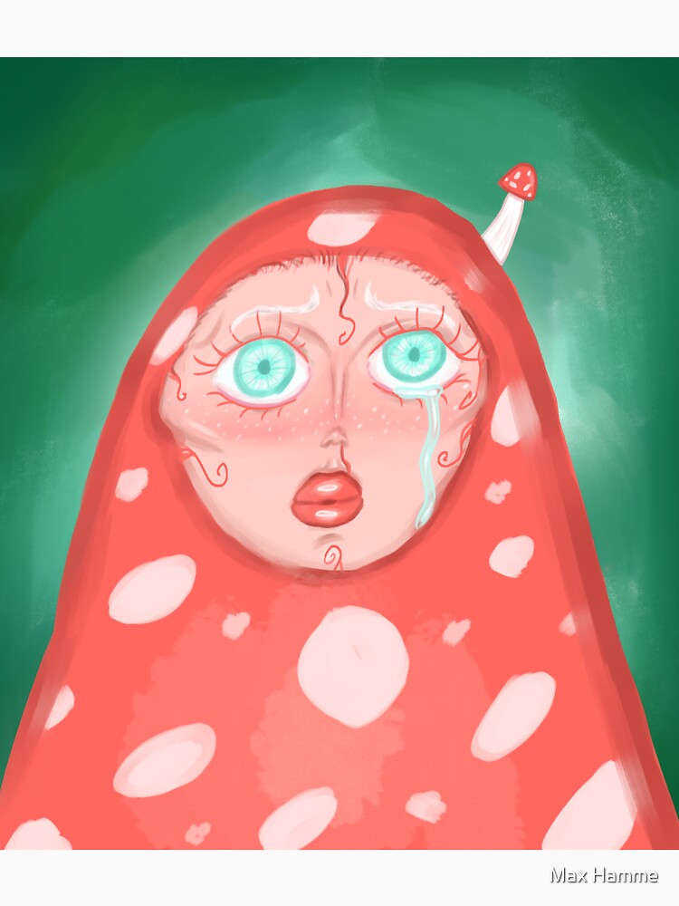 Mushroom Face by Max Hamme