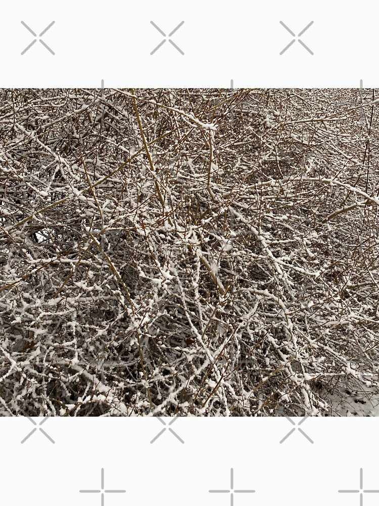 Snowy Tangle of Branches by CJRPics