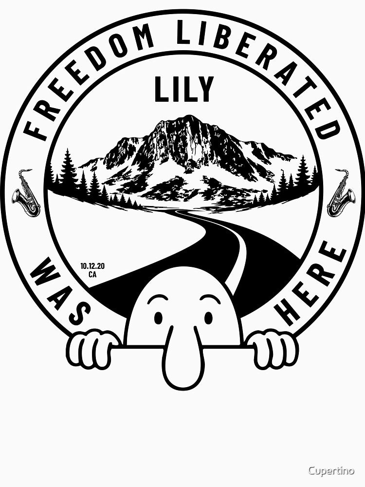 Vanlife Lily Was Here by Cupertino