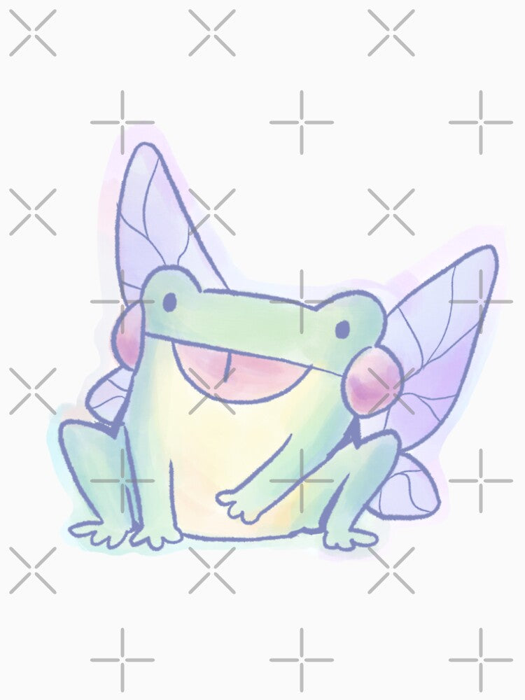 Watercolor Fairy Frog by BudgetGeguri