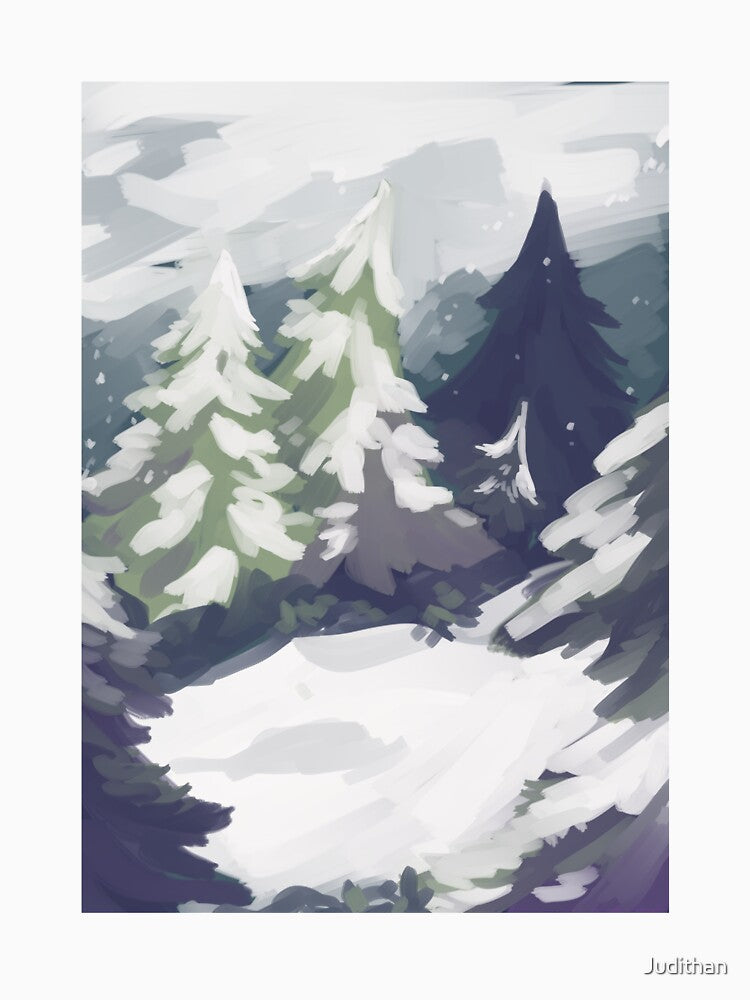 Winter Forest by Judithan