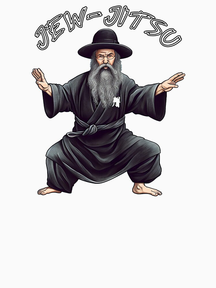 Jew Jitsu - Funny Hanukkah - Martial Arts Gift by Skanz