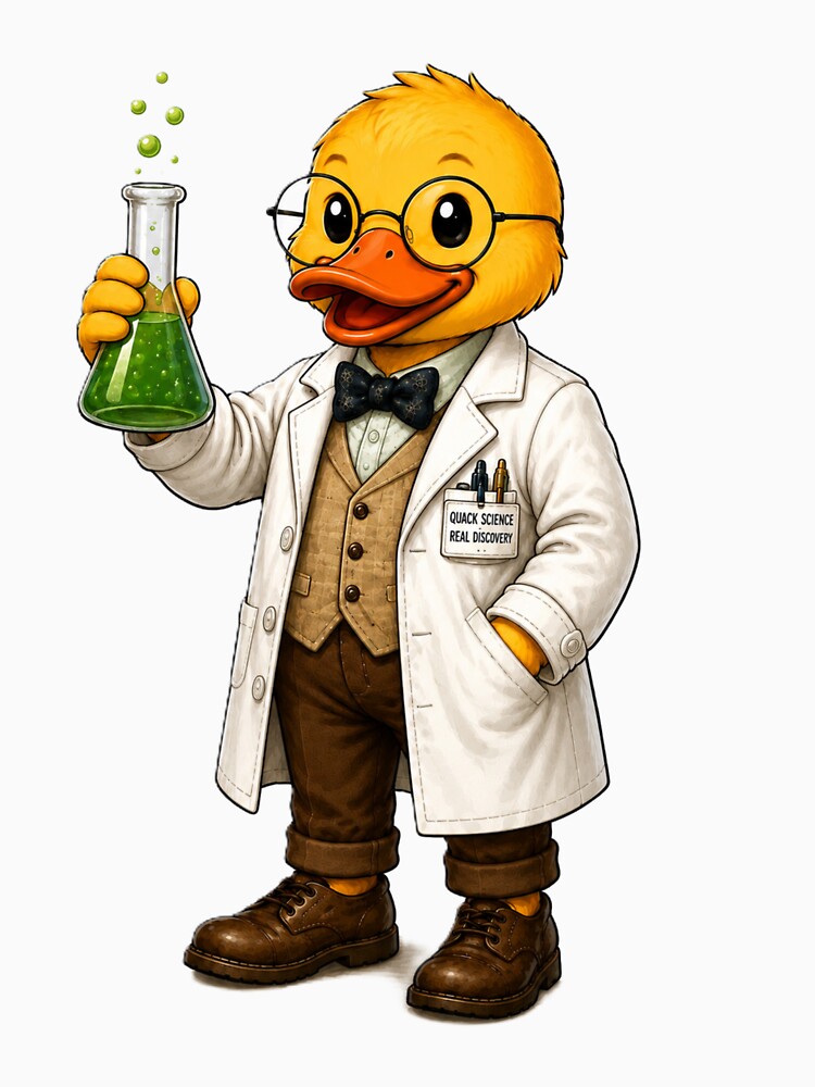 Scientist Duck by Thor-stone