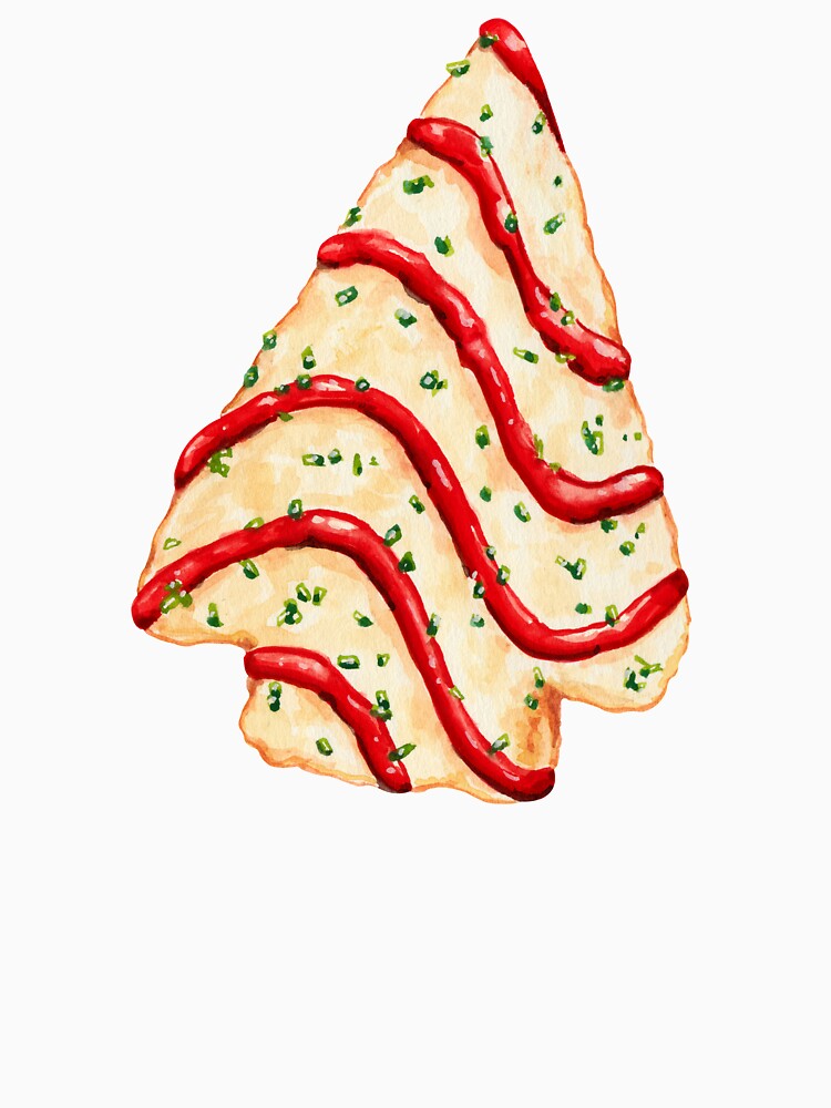 Christmas Tree Cakes Pattern - Yellow by Kelly  Gilleran