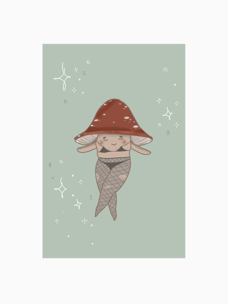 Silly Mushroom by therishas