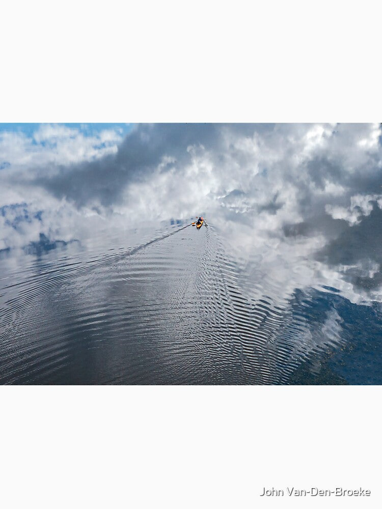 Kayak into clouds by John Van Den Broeke
