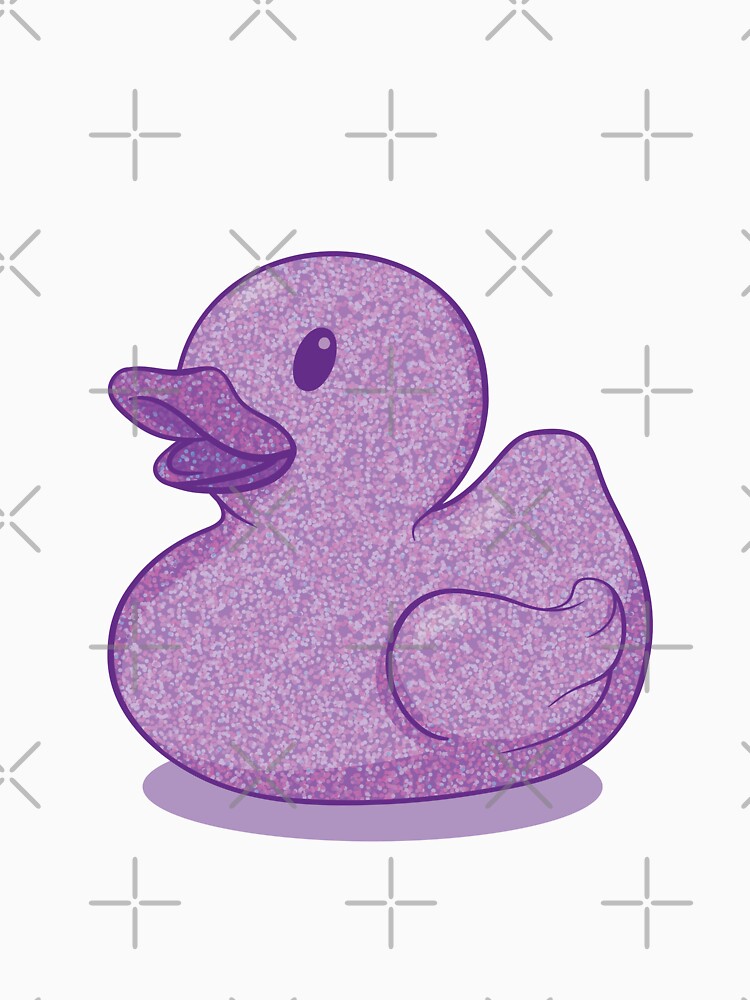 Glitter Purple Duck. Duck Multiverse. by Duck Multiverse