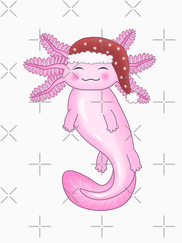 Christmas Axolotl by Purr95