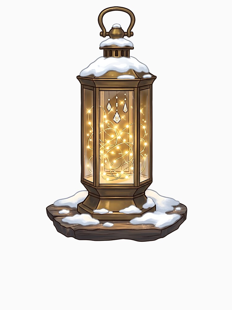 Cozy Winter Lantern Fairy Lights Snow Aesthetic by Herodestroyer