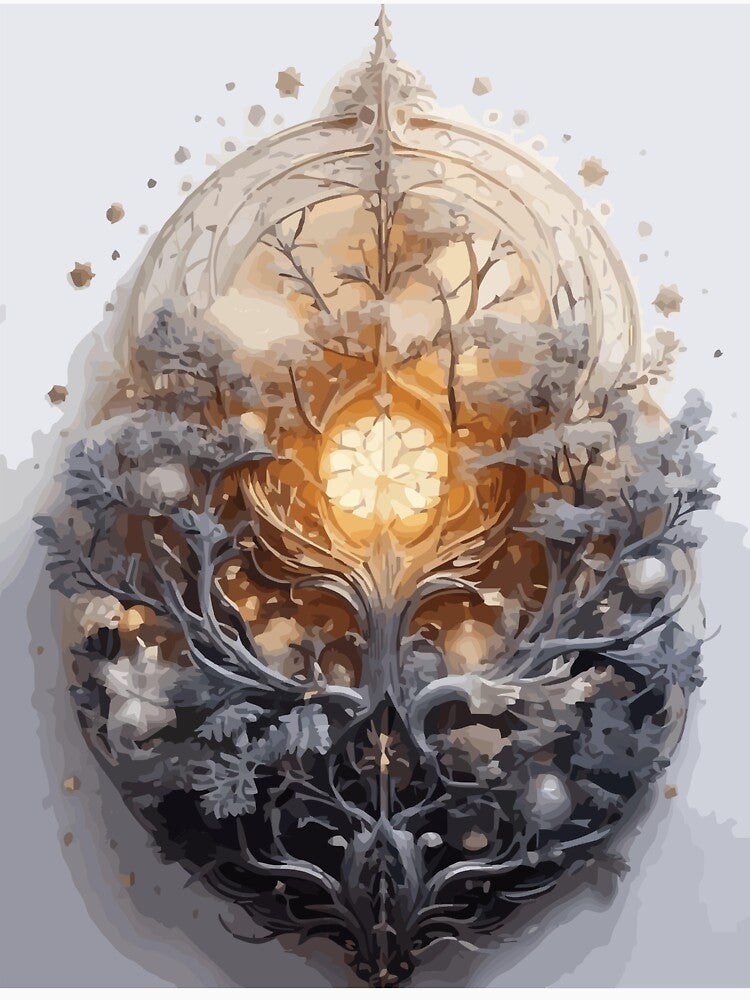 Longest Night: Winter Solstice by bb-15artstudio