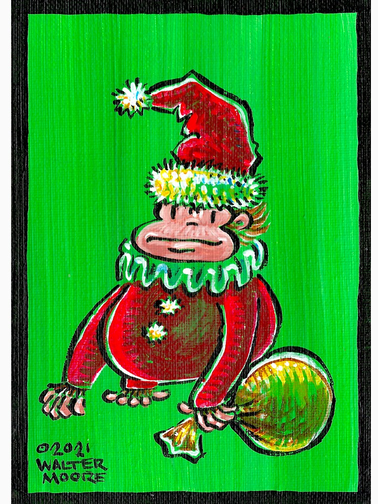 Santa Claus Ape 027 by Walter Moore