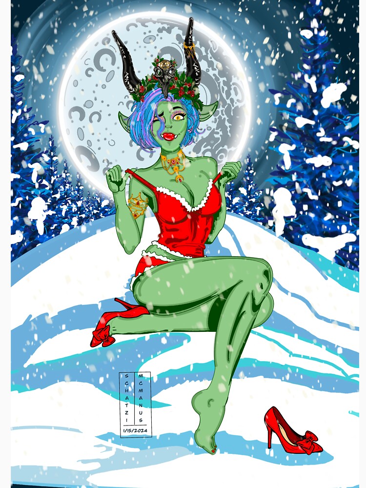 Frau Perchta by Schatzi-Art