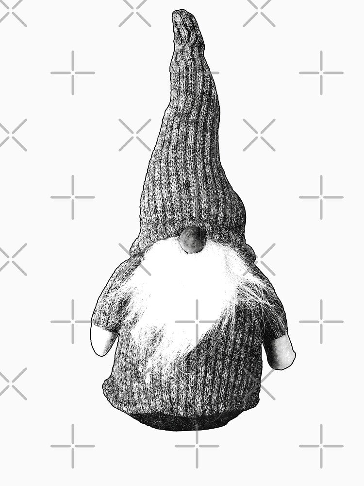 Scandinavian Sweater Gnome Tomte Nordic Dark Christmas by Ghoul Enterprises