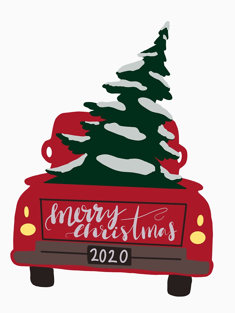Christmas truck by PenningtonPrint