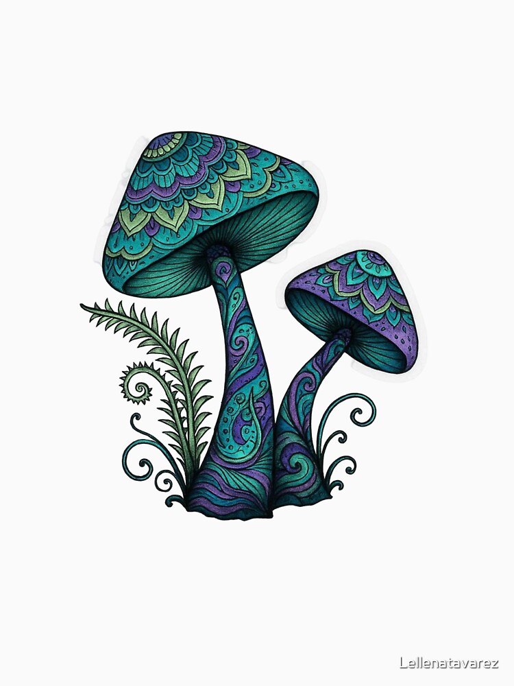 Fairy Tale Mushroom Grove by Lellenatavarez