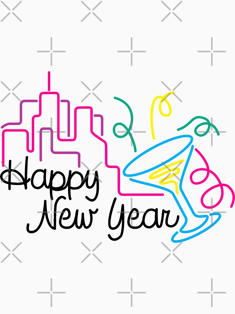 Happy New Year Tees TShirts by HolidayT-Shirts