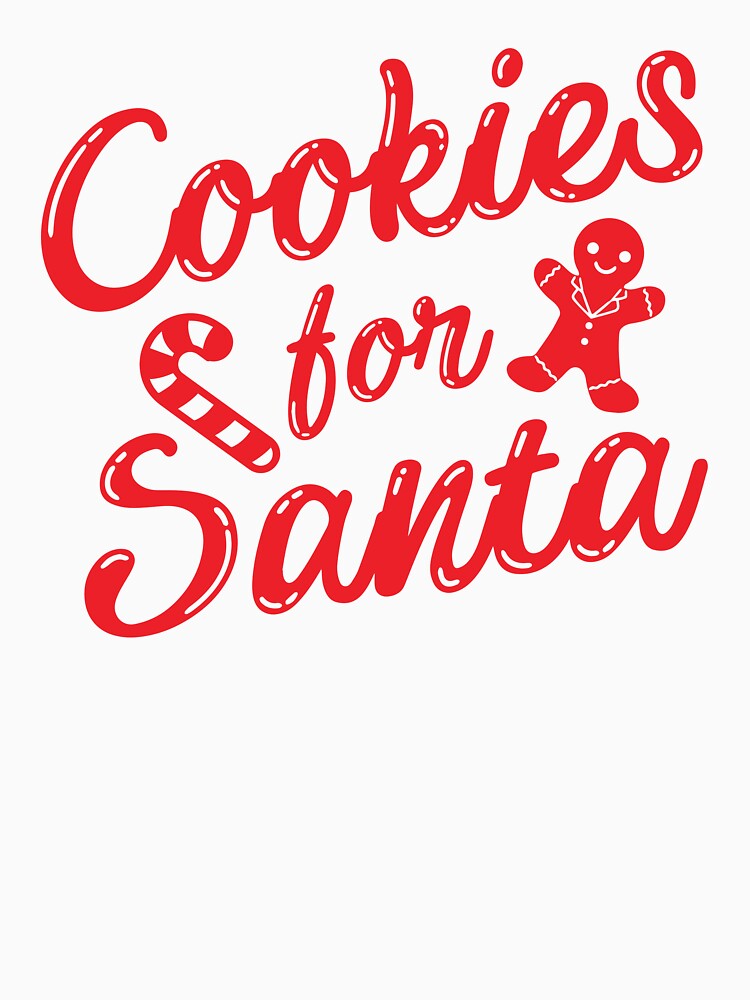 Cookies for Santa Baking Christmas Winter by BlackSnowShop