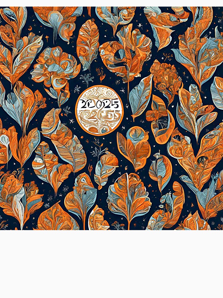 Resolution, future pattern, year 2025 4 by MetallenaLux
