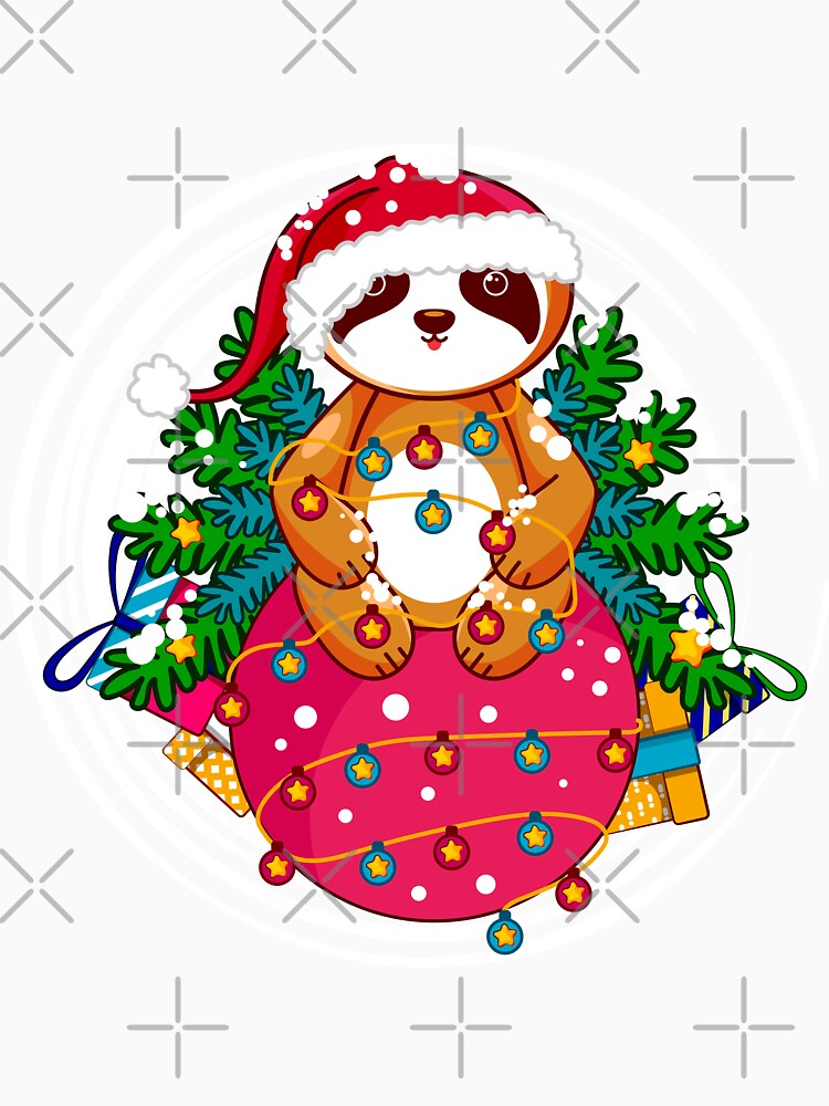 Christmas Sloth by stargazerdesign
