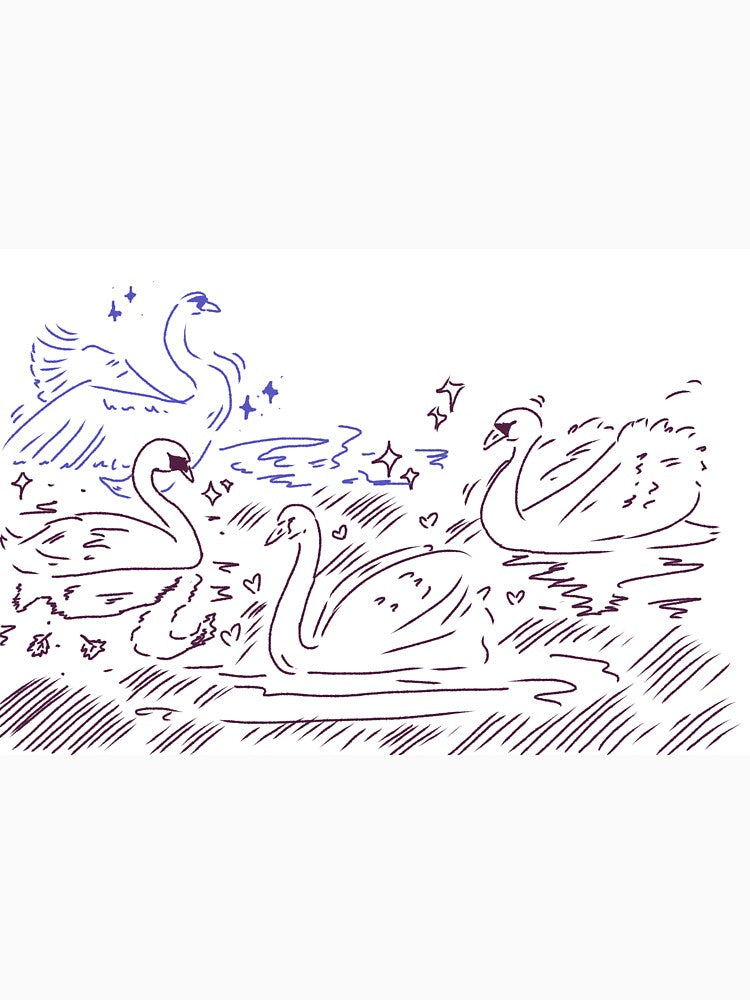 lake swans by Yanlight