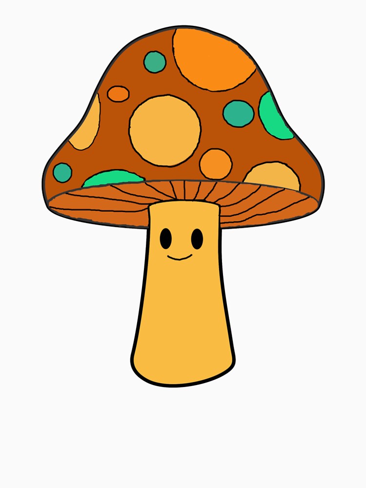 Happy Mushroom by Vibezo