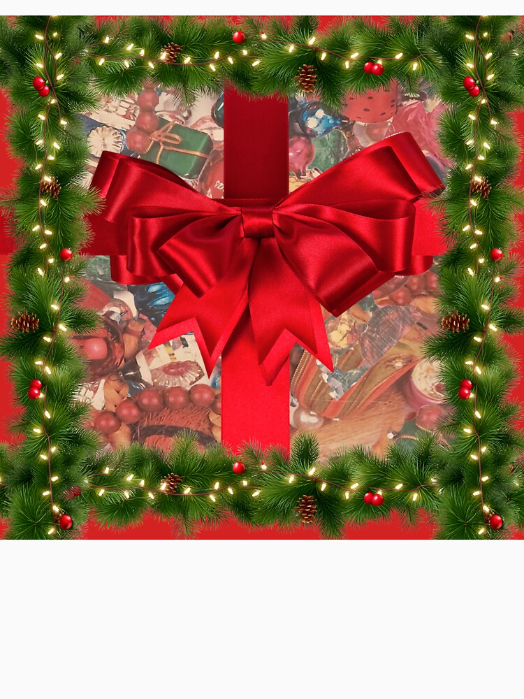 Christmas Bow. Brighten your holiday! by Peach Tree Mercantile LLC