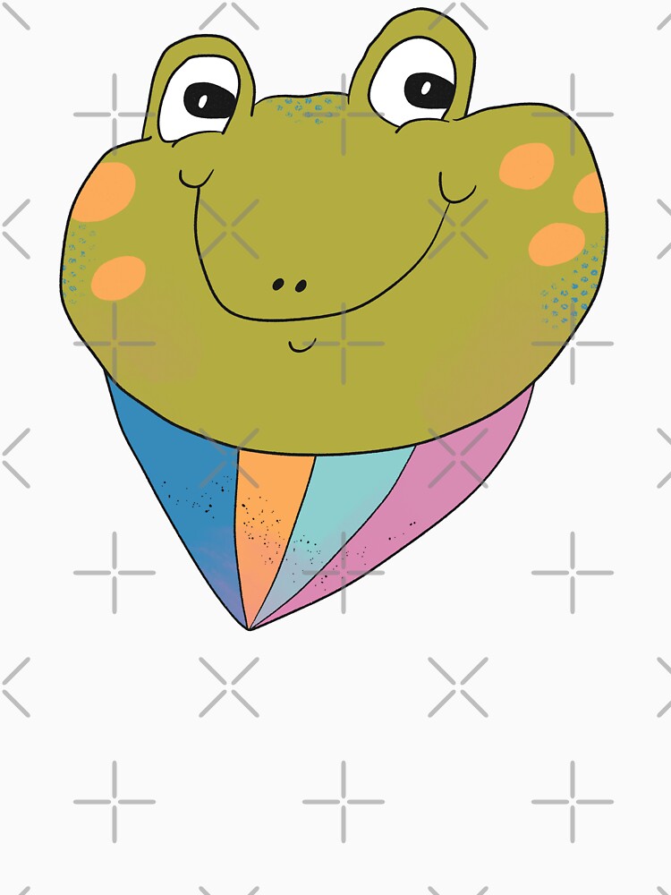 Silly Frog Burst (Blue) by yellowflowerhut