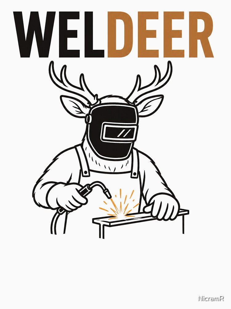 Funny Deer Welder Pun by NicramR
