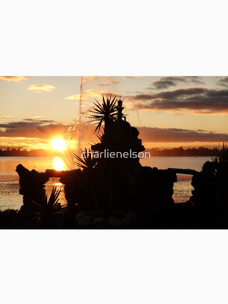 Winter solstice sunset, Lake Wendouree, Ballarat by charlienelson