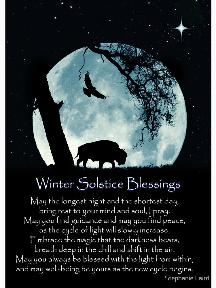 Native American Winter Solstice Blessings by Stephanie Laird